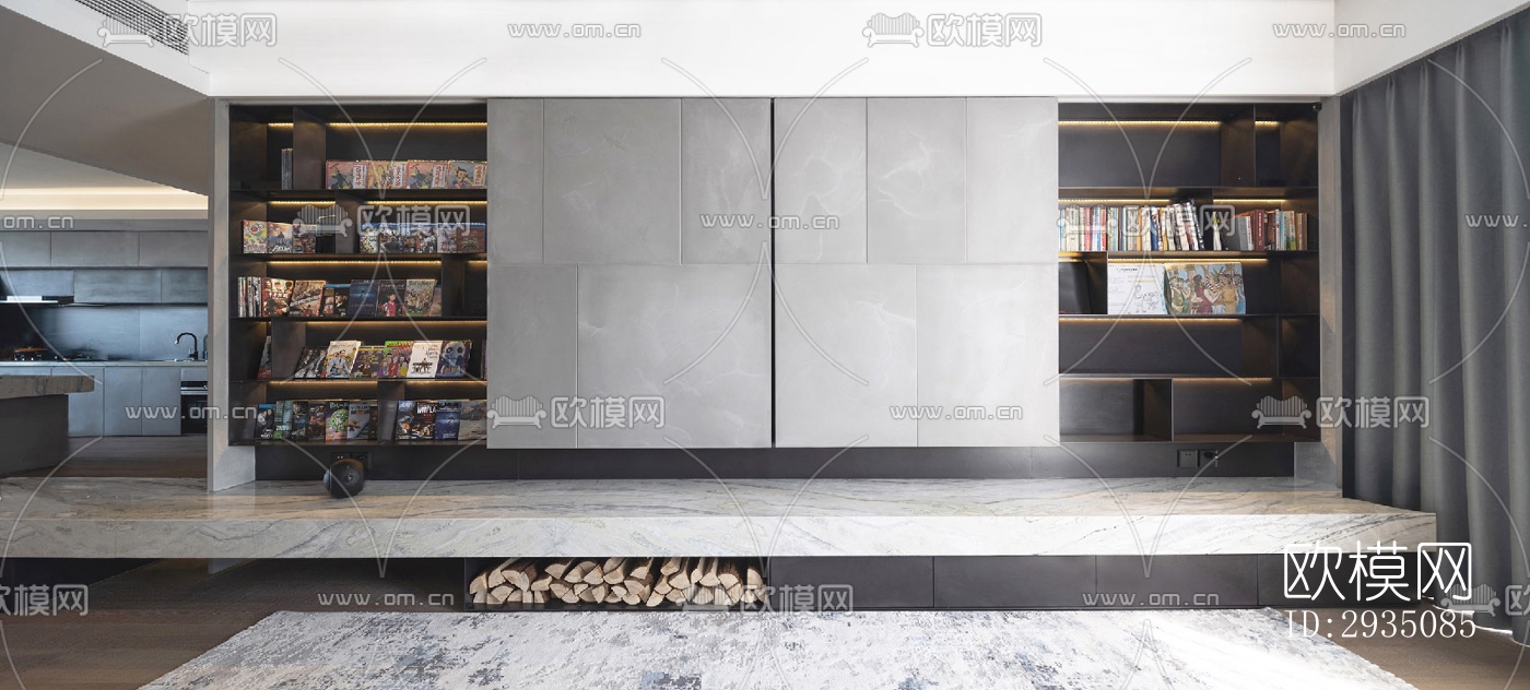 高级灰平层效果图下载（渲染图20）