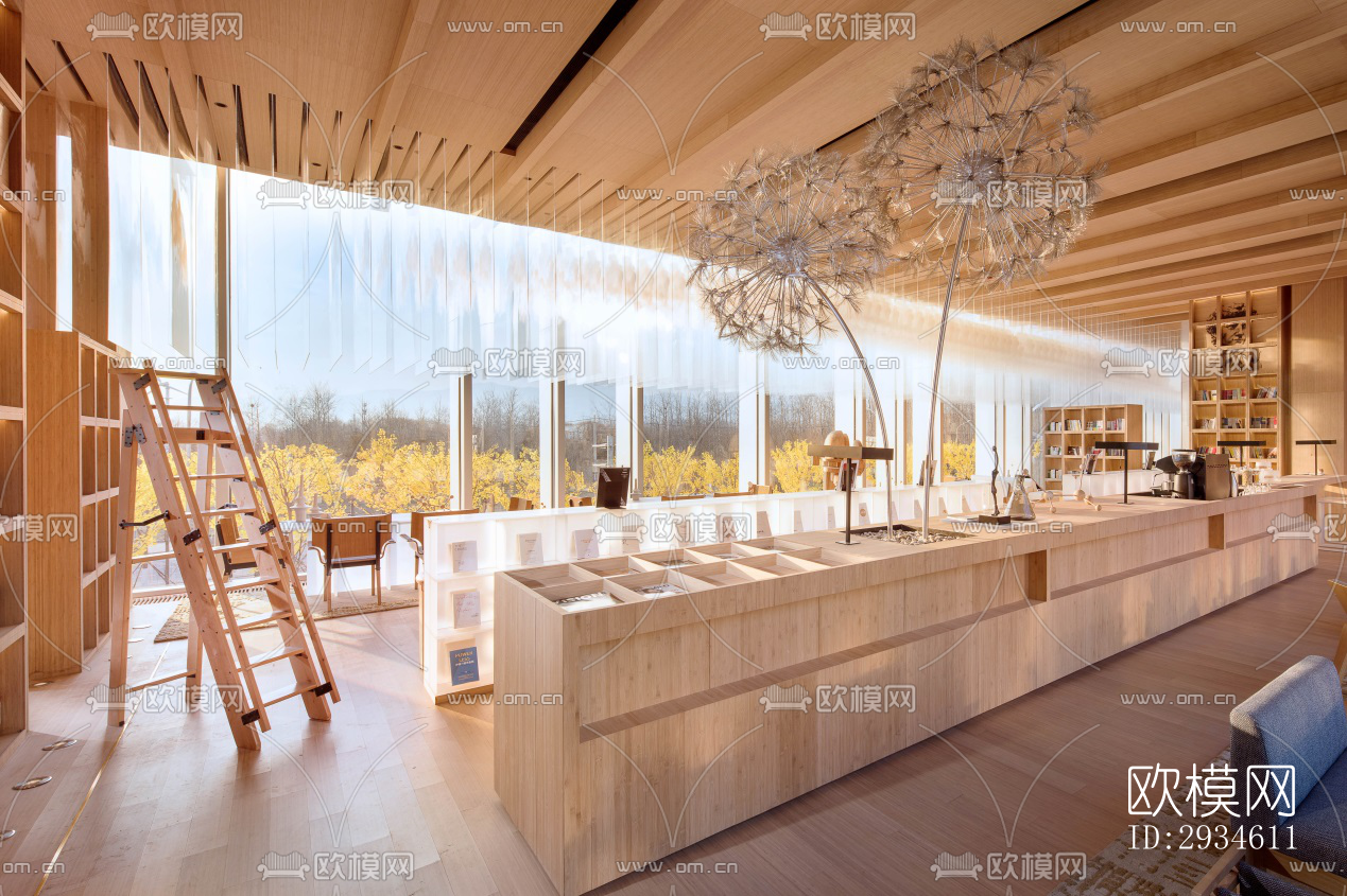 新中式平层效果图下载（渲染图19）