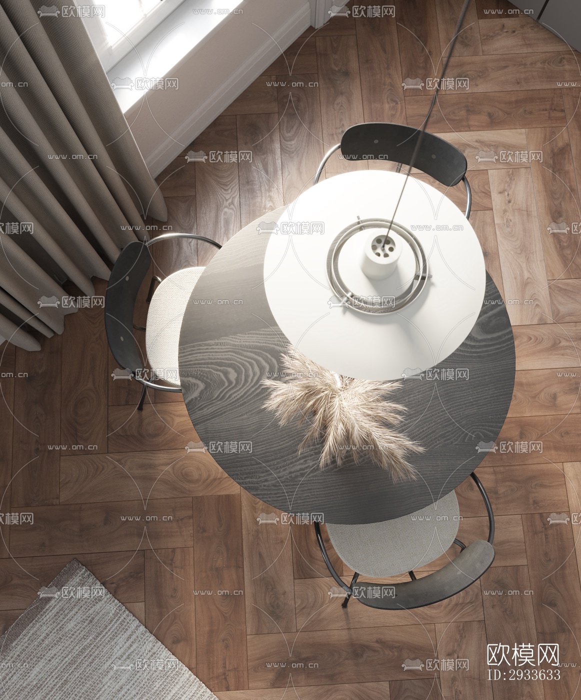 北欧公寓效果图下载（渲染图19）