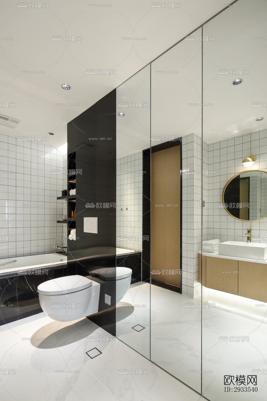 北欧公寓效果图下载（渲染图6）