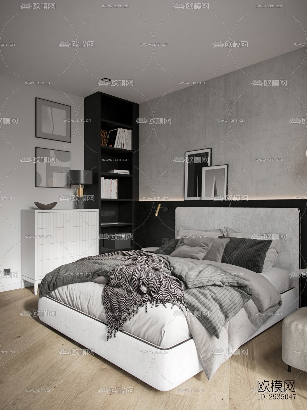 高级灰平层效果图下载（渲染图4）