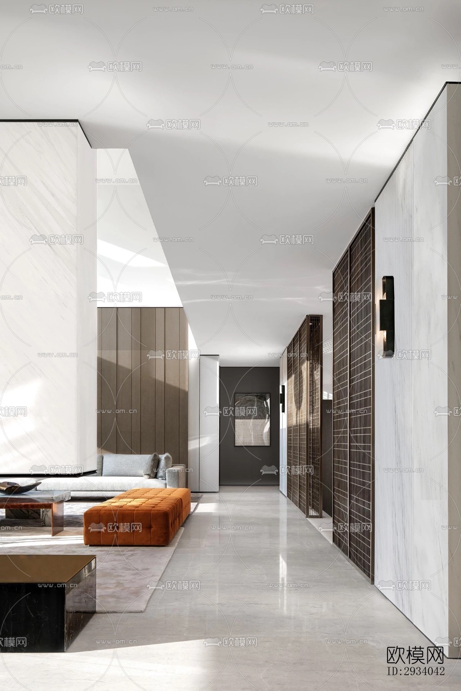 现代别墅效果图下载（渲染图1）