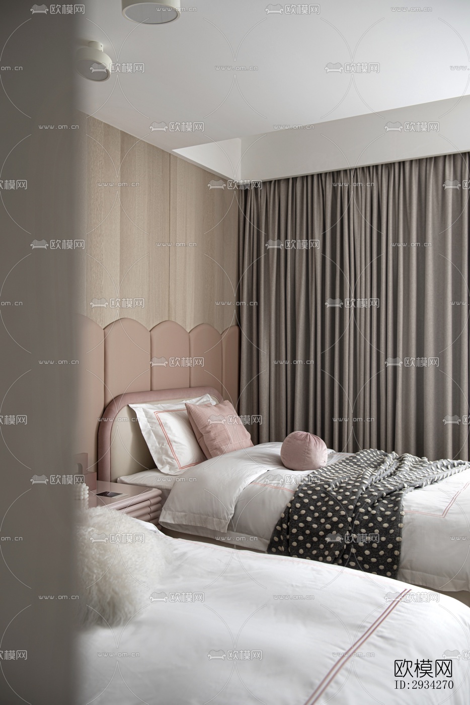 现代复式效果图下载（渲染图12）