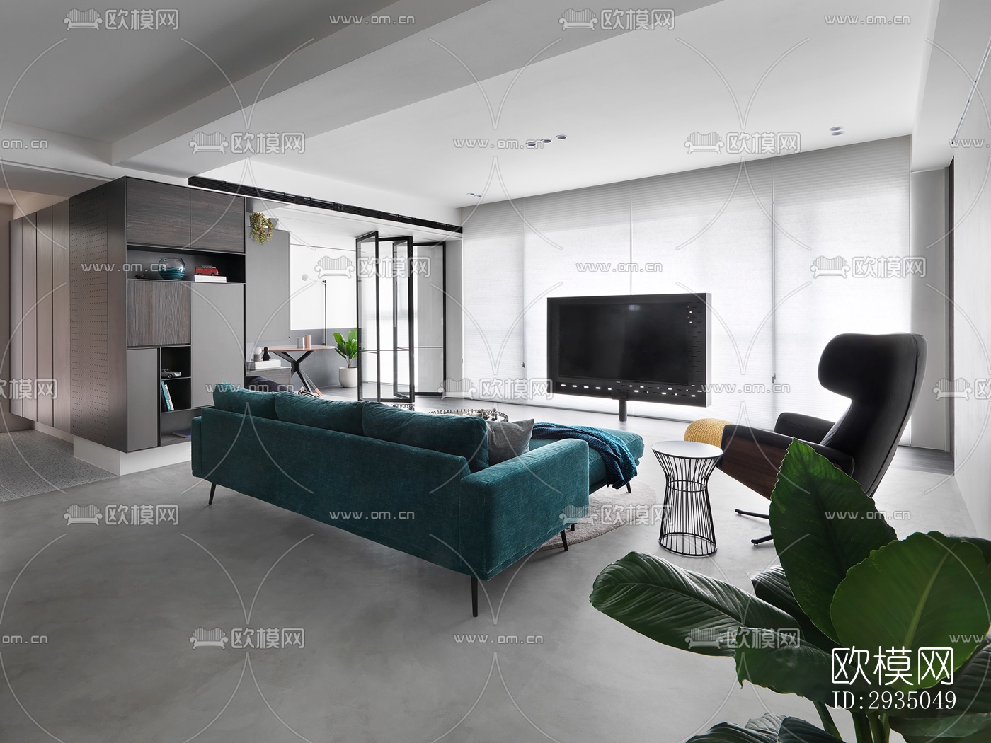 高级灰平层效果图下载（渲染图8）