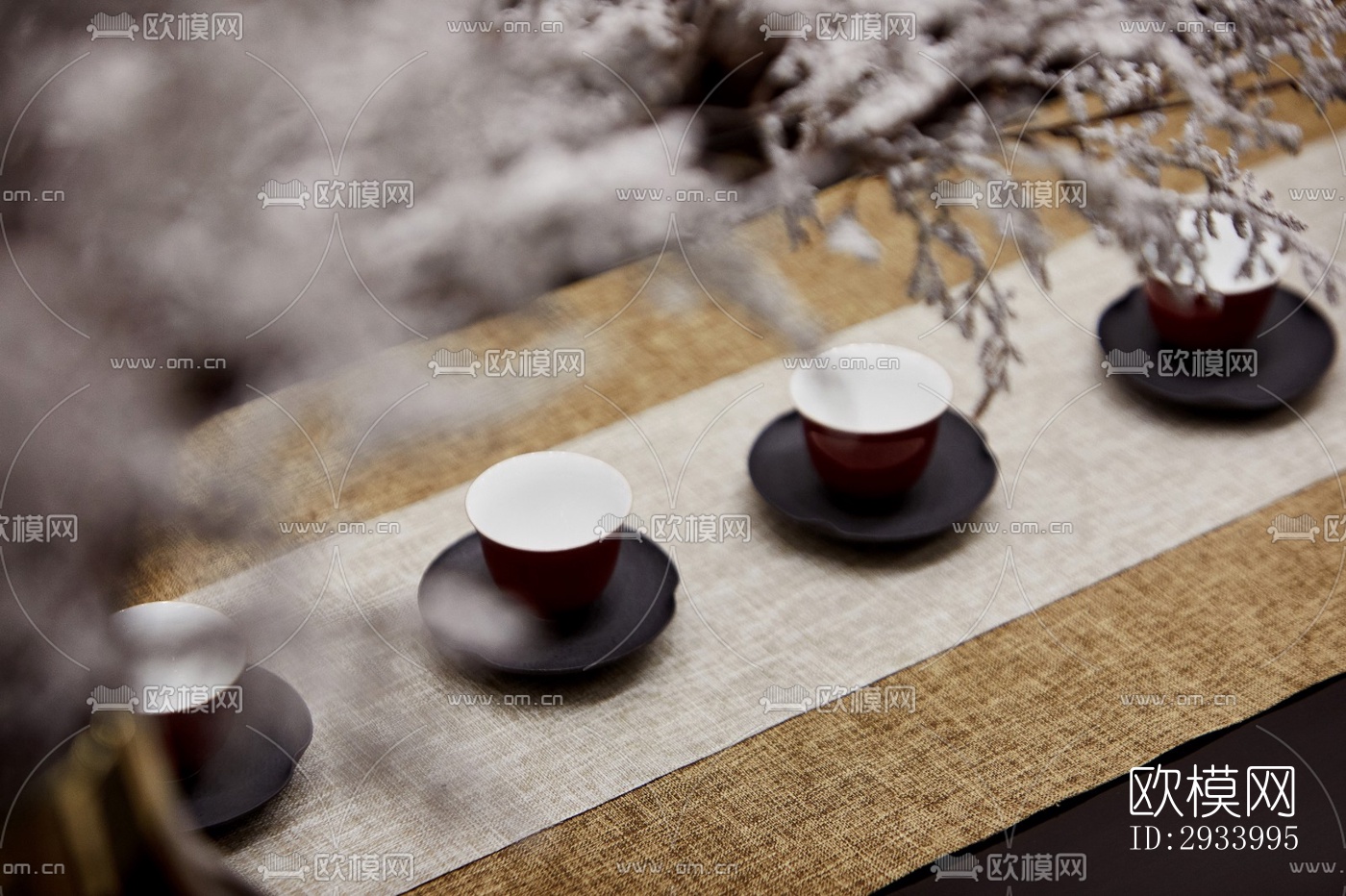 新中式别墅效果图下载（渲染图11）