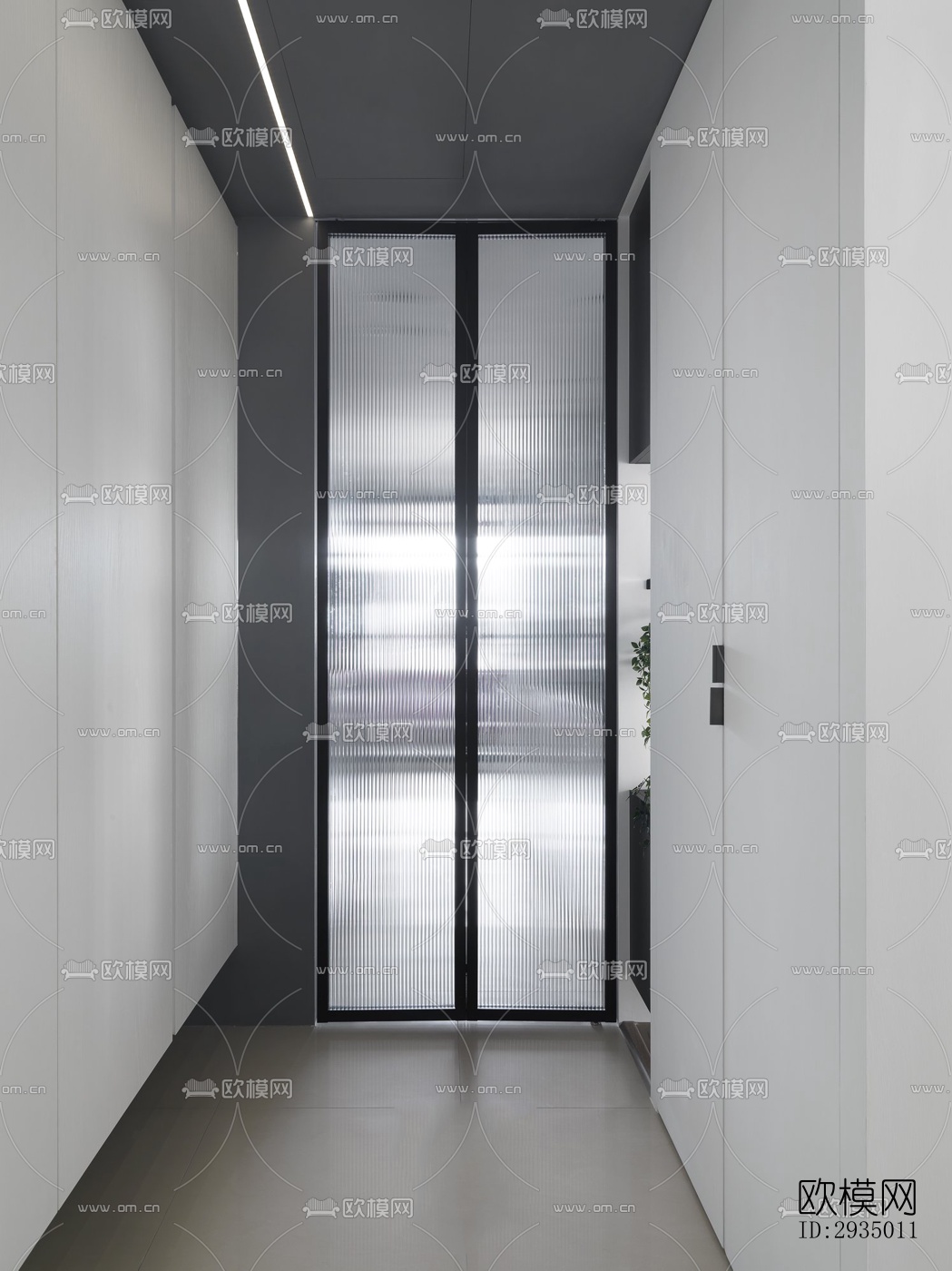 现代平层效果图下载（渲染图6）