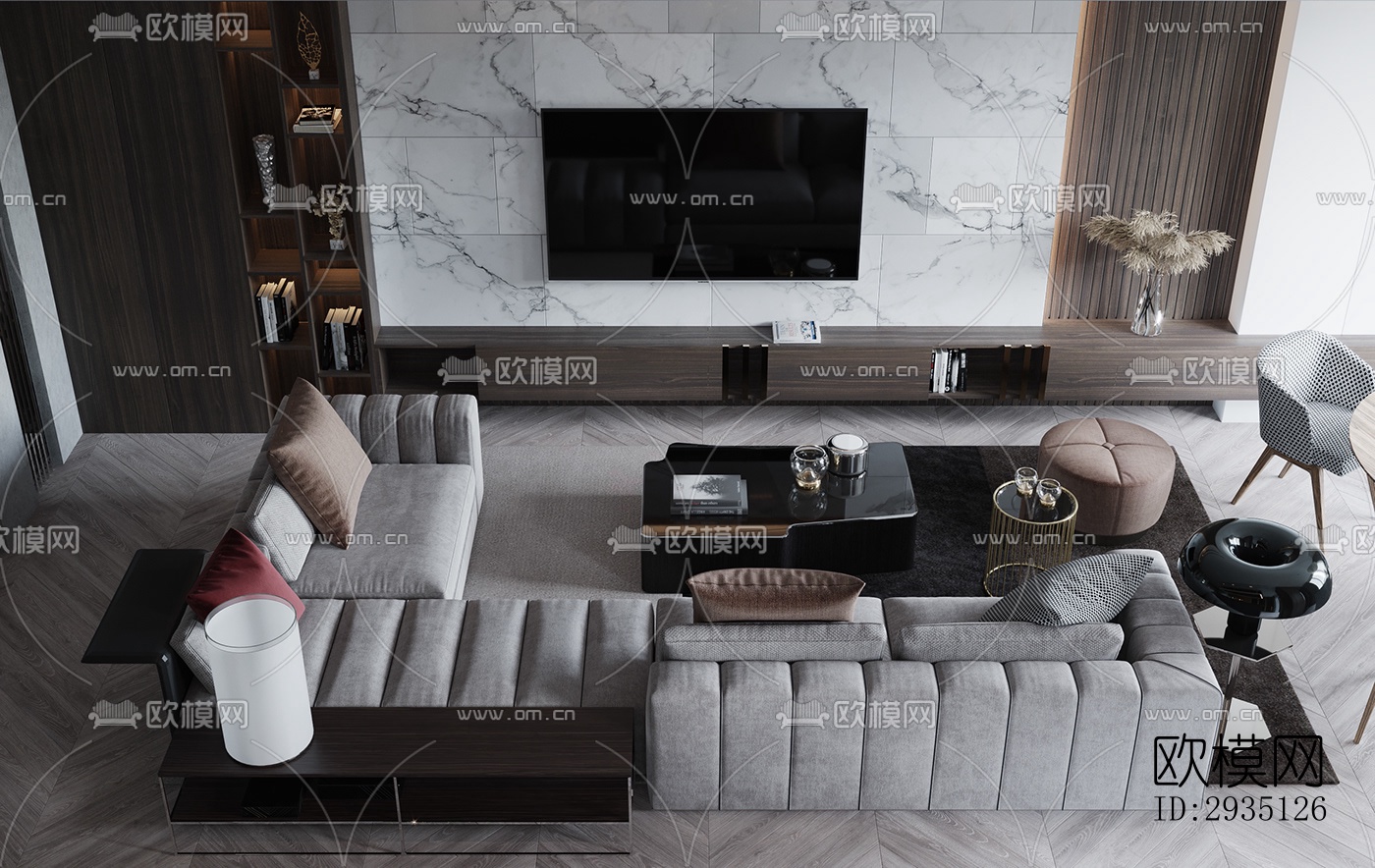 高级灰平层效果图下载（渲染图14）