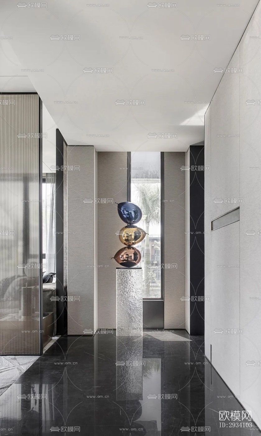 现代别墅效果图下载（渲染图14）