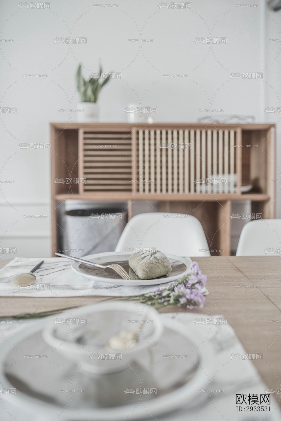 北欧公寓效果图下载（渲染图6）