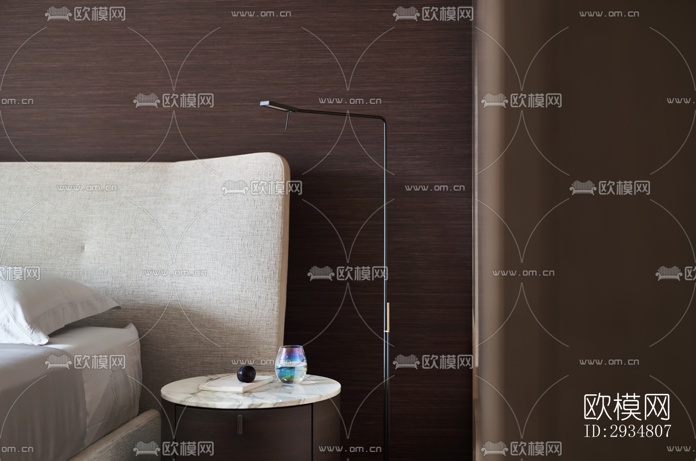 现代平层效果图下载（渲染图15）