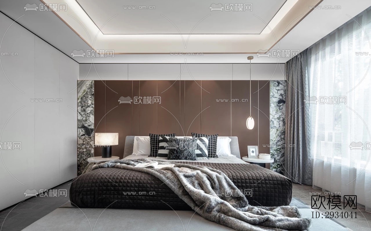 现代别墅效果图下载（渲染图11）