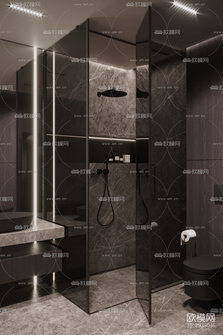 高级灰平层效果图下载（渲染图11）