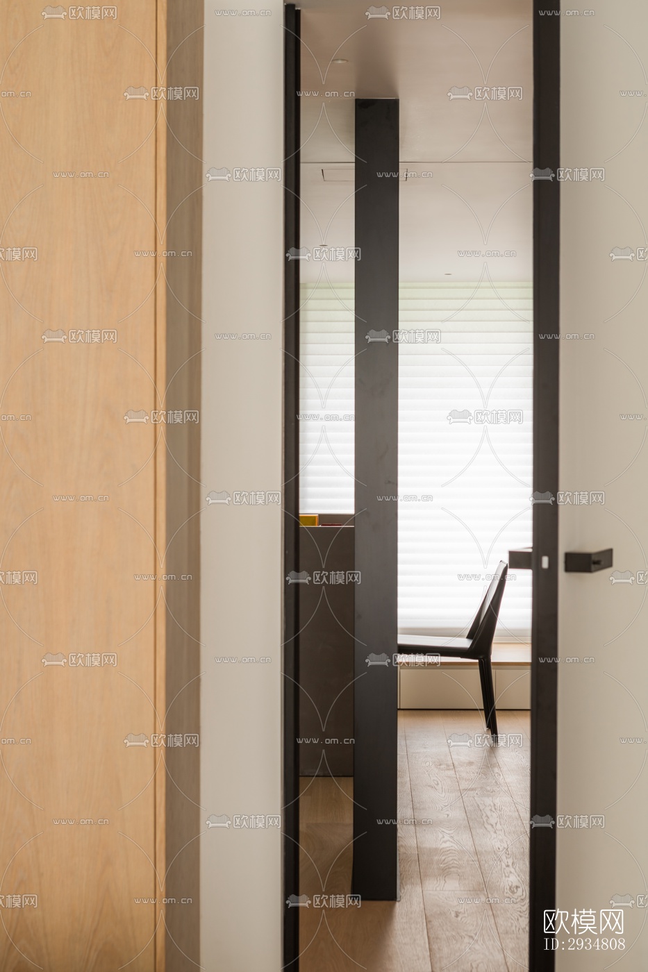 现代平层效果图下载（渲染图5）