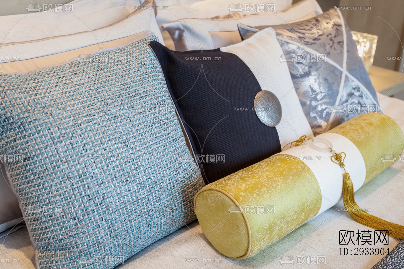 新中式别墅效果图下载（渲染图2）