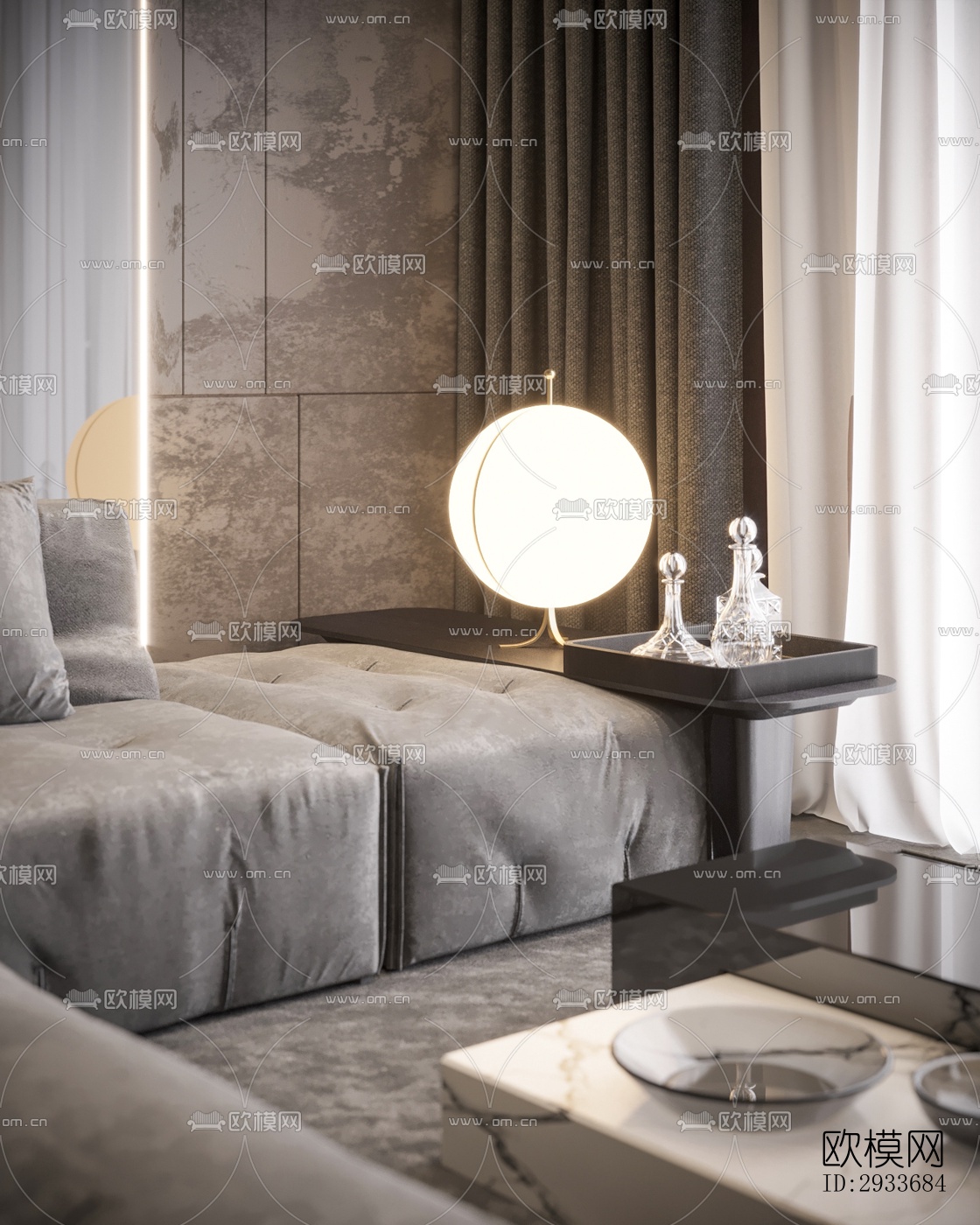 工业风公寓效果图下载（渲染图15）