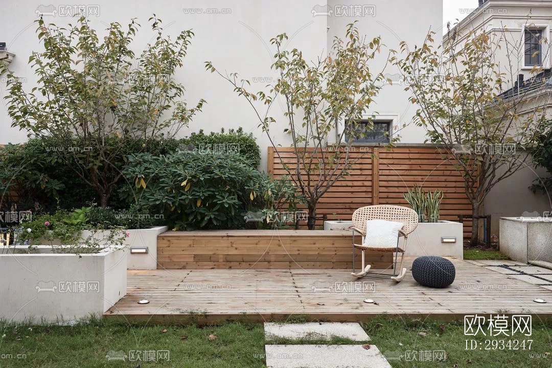 现代复式效果图下载（渲染图12）