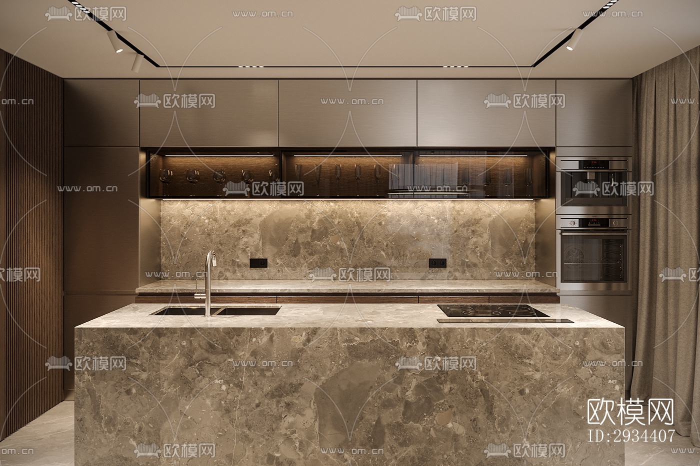 北欧平层效果图下载（渲染图19）