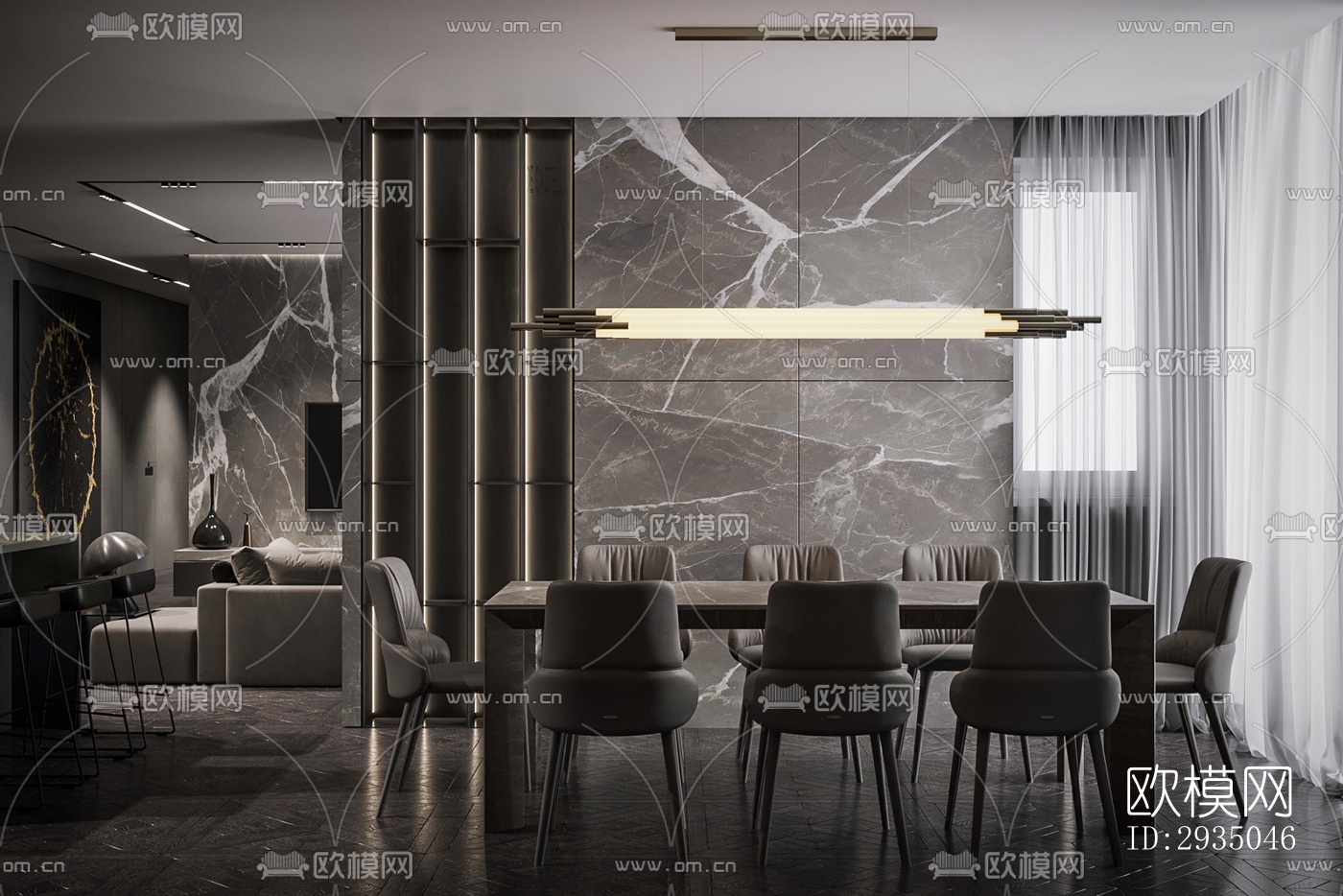 高级灰平层效果图下载（渲染图14）