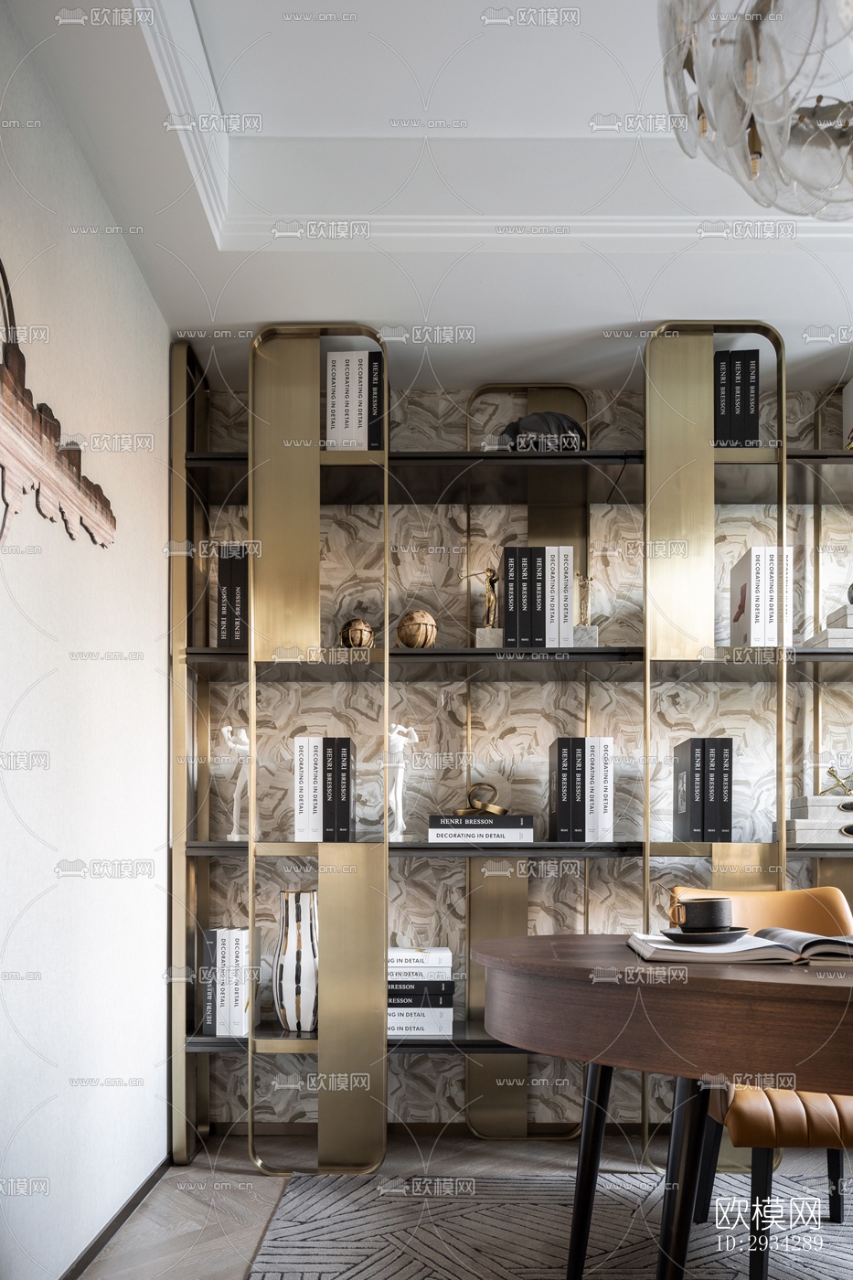 现代复式效果图下载（渲染图10）