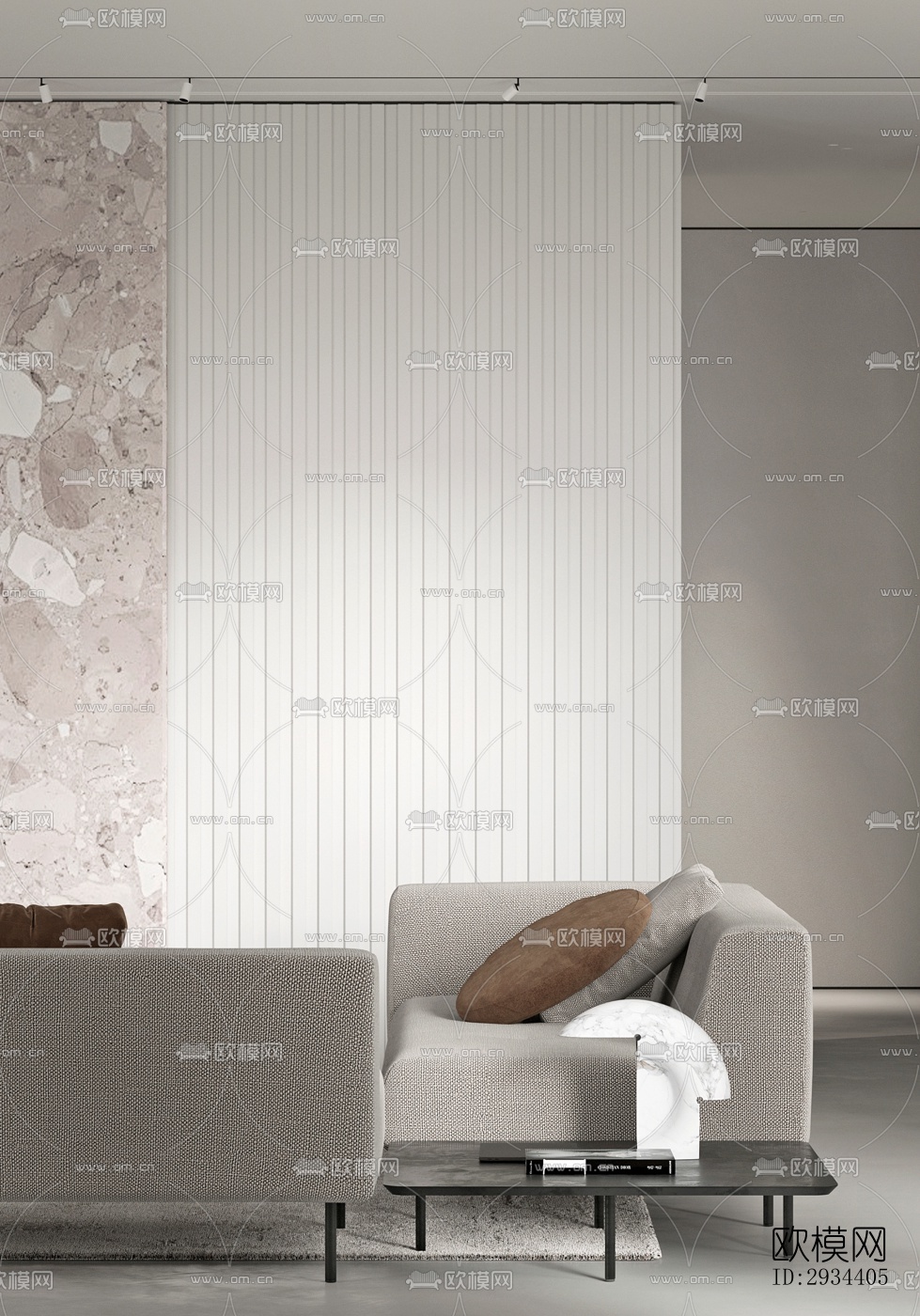 北欧平层效果图下载（渲染图17）