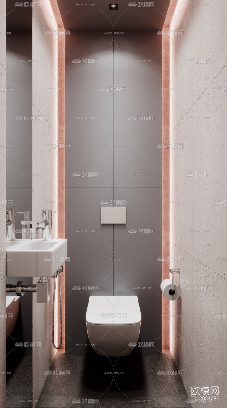 北欧平层效果图下载（渲染图11）