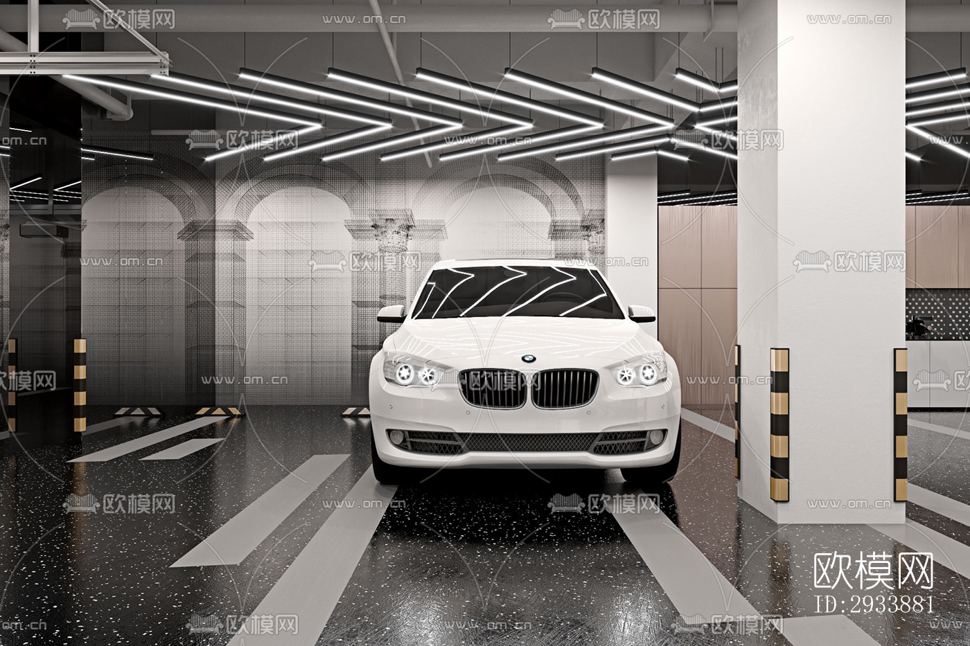 北欧别墅效果图下载（渲染图17）