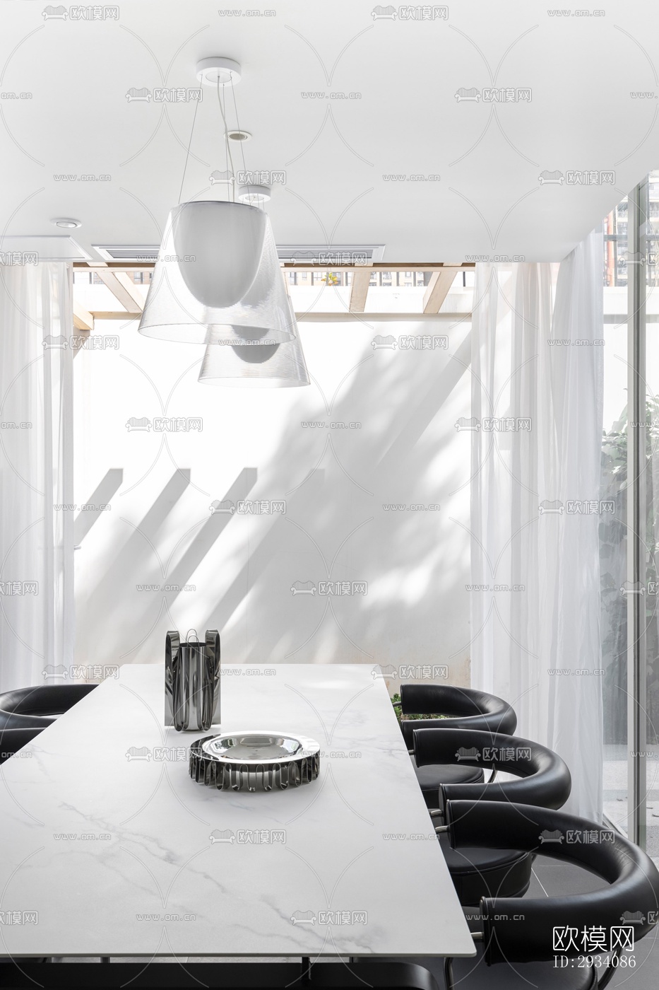 现代别墅效果图下载（渲染图3）