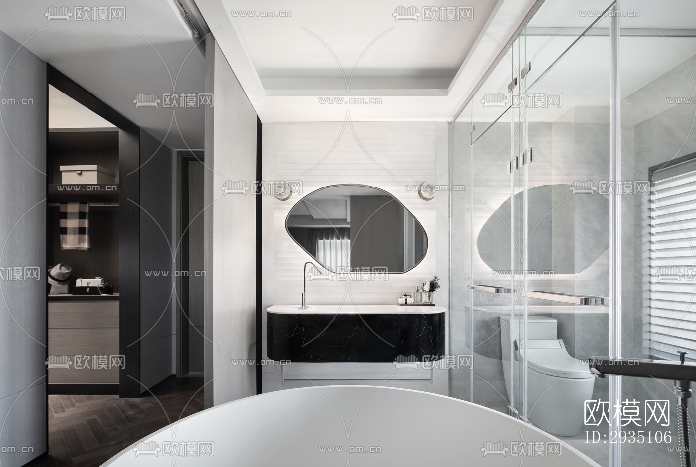 高级灰平层效果图下载（渲染图9）