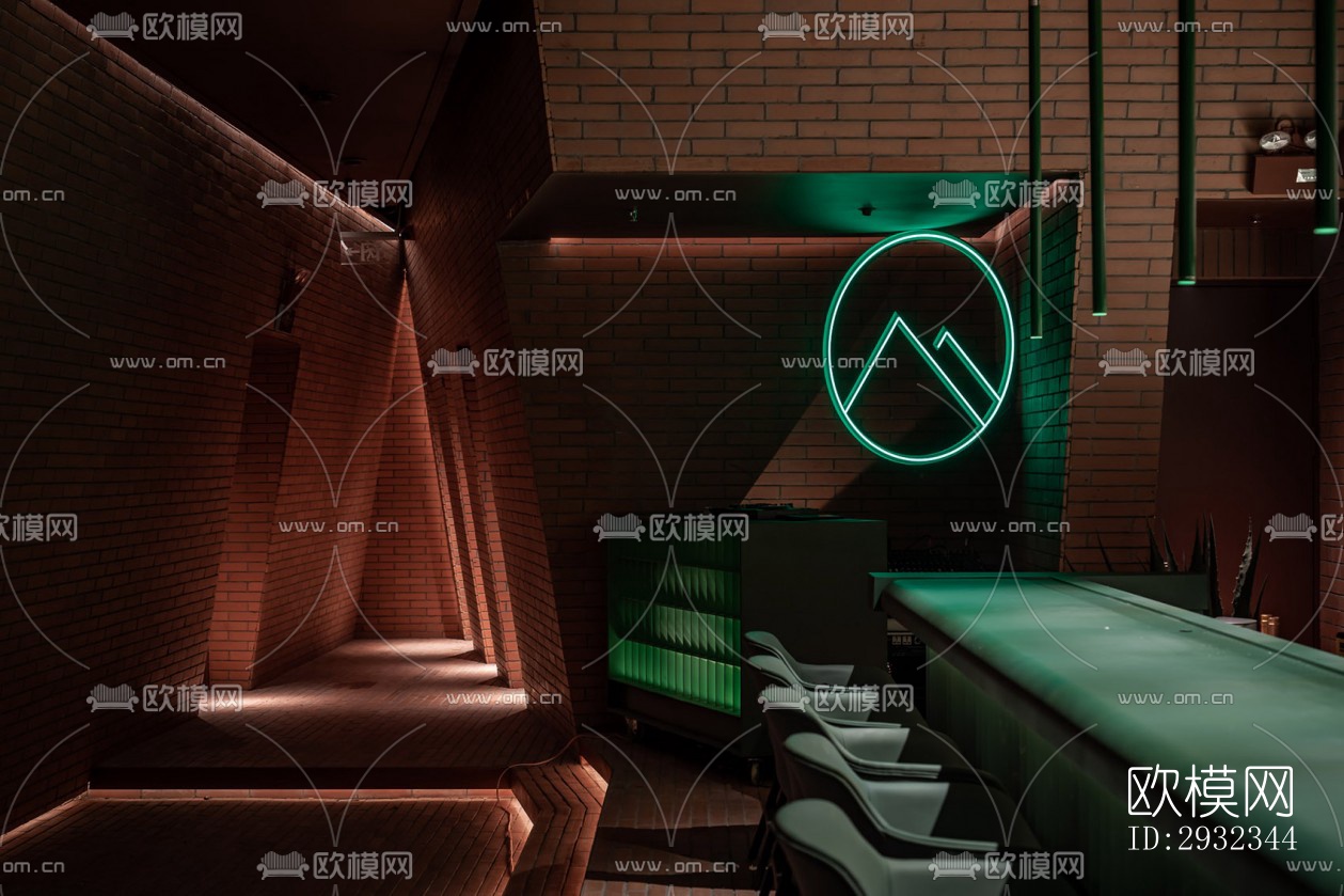 工业风酒吧效果图下载（渲染图8）