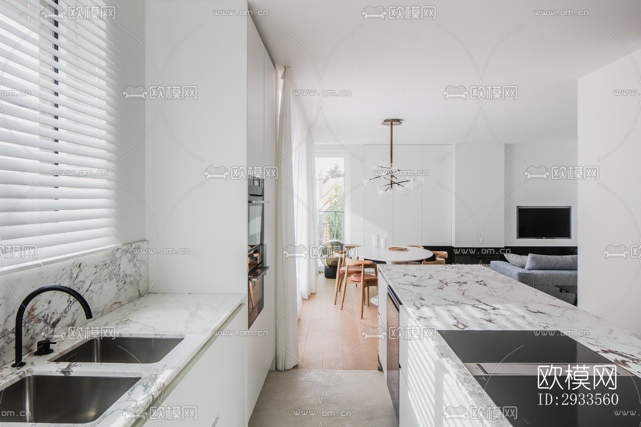 北欧公寓效果图下载（渲染图13）