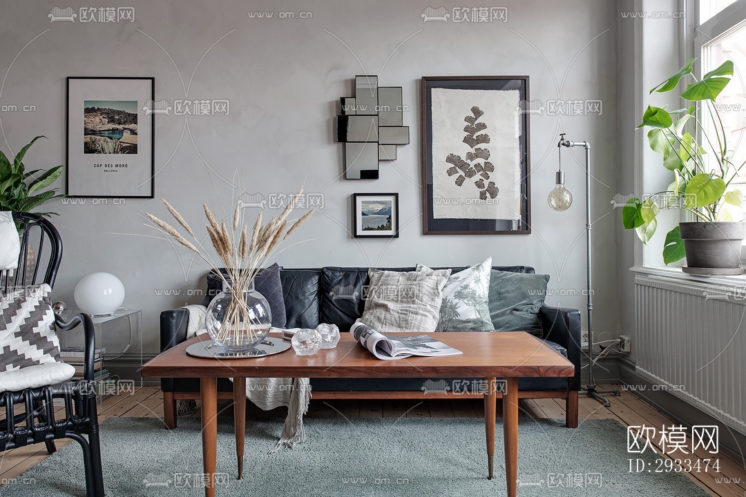 北欧公寓效果图下载（渲染图18）