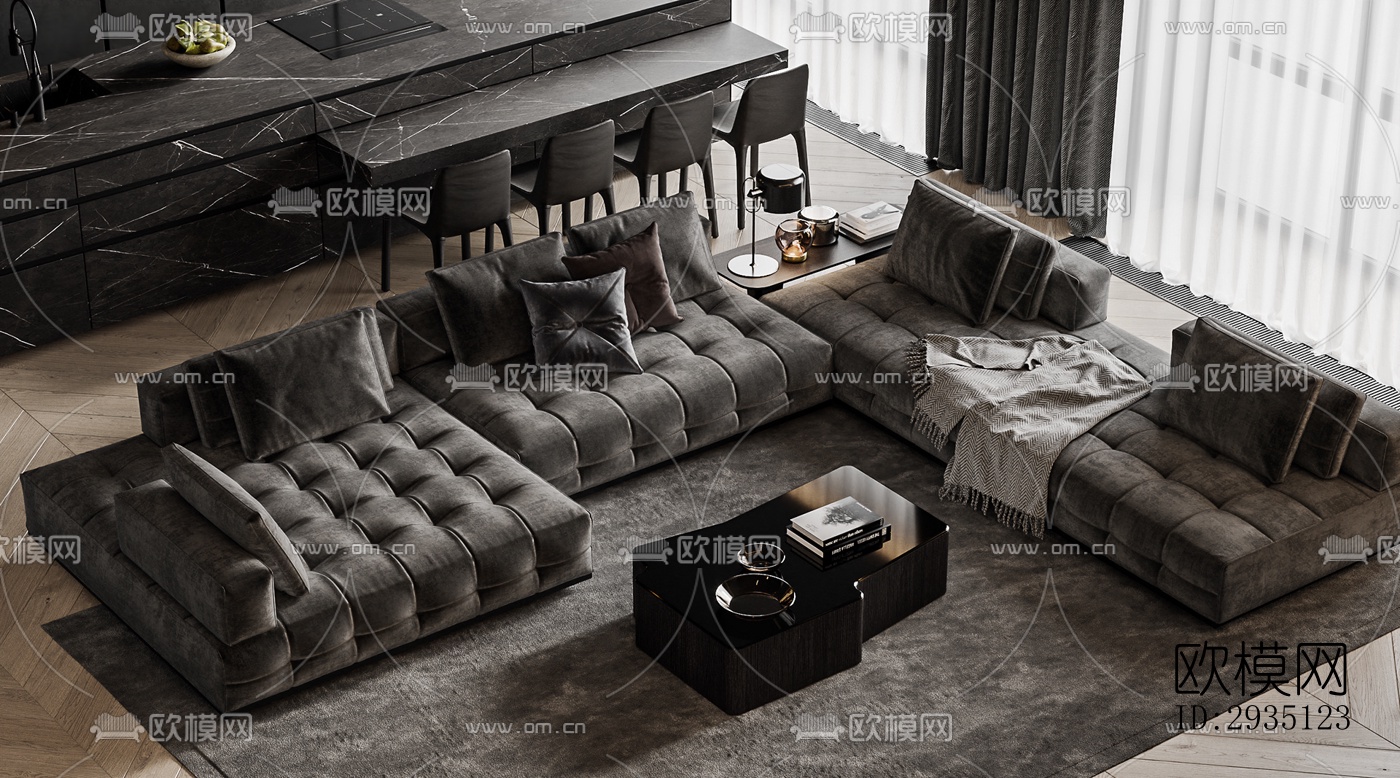 高级灰平层效果图下载（渲染图17）