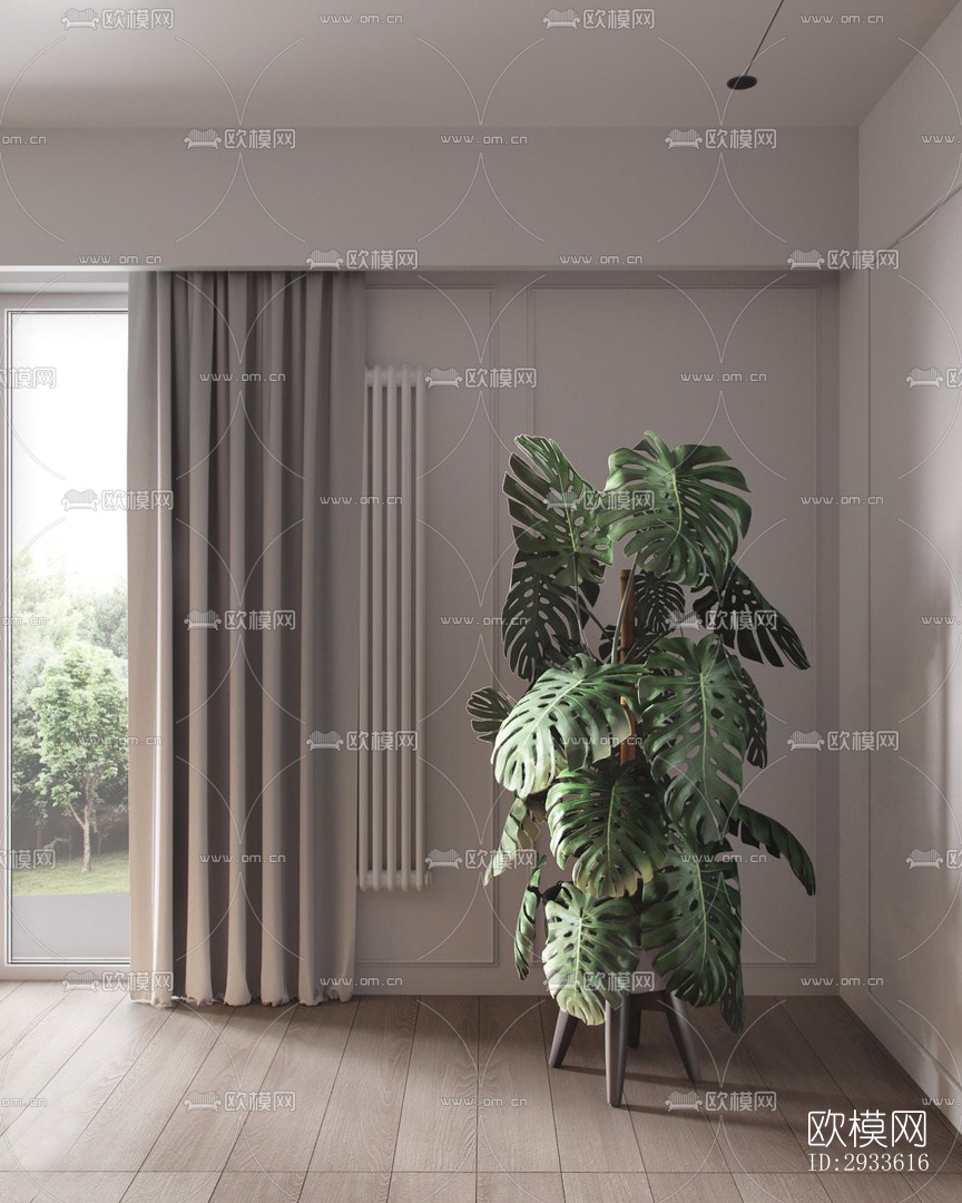 北欧公寓效果图下载（渲染图7）