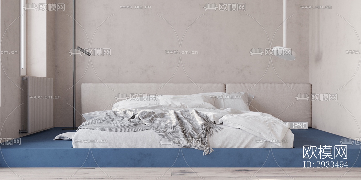 北欧公寓效果图下载（渲染图7）