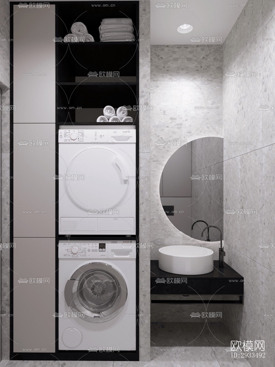 北欧公寓效果图下载（渲染图11）