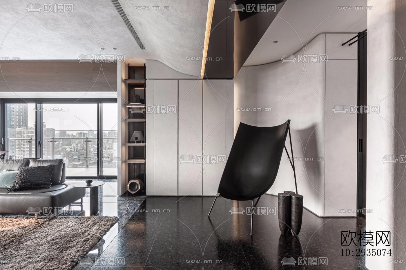 高级灰平层效果图下载（渲染图3）