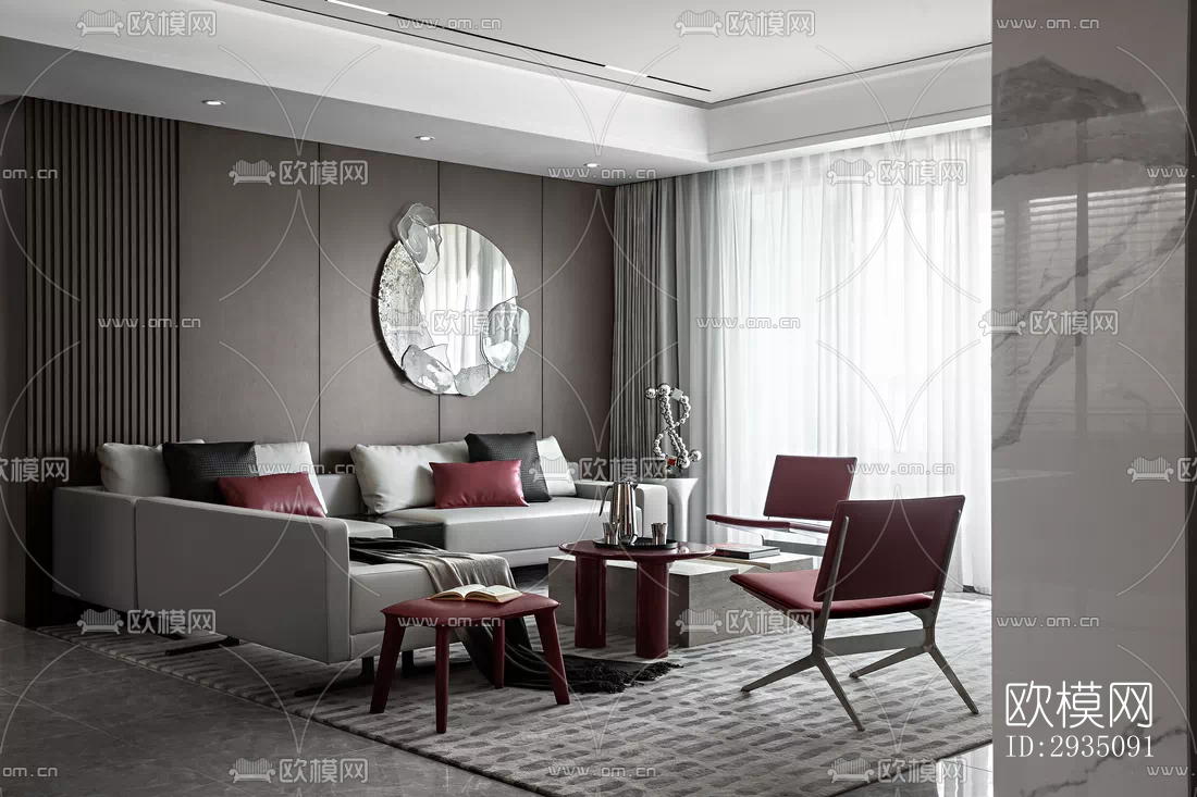 高级灰平层效果图下载（渲染图1）