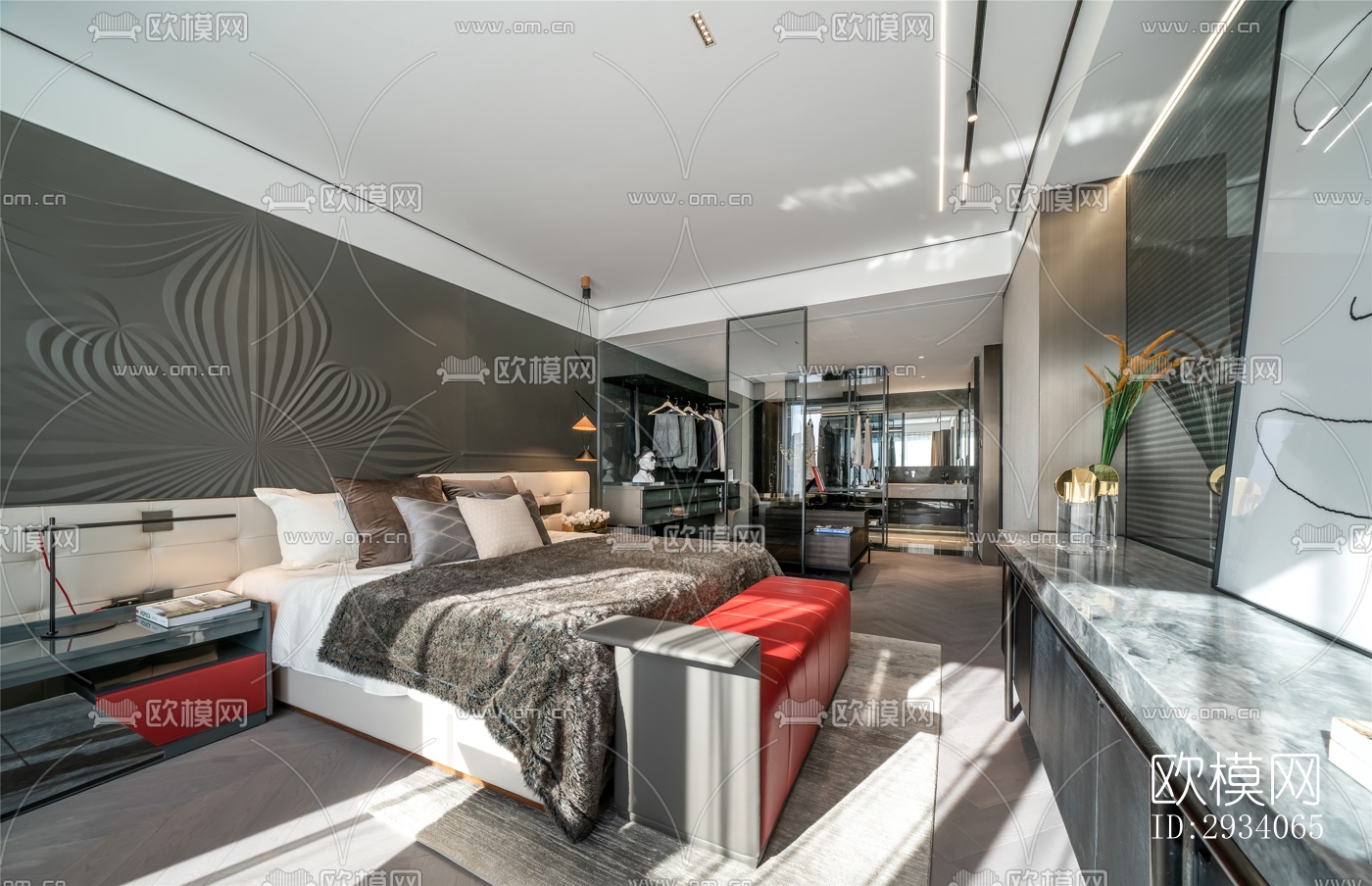 现代别墅效果图下载（渲染图8）