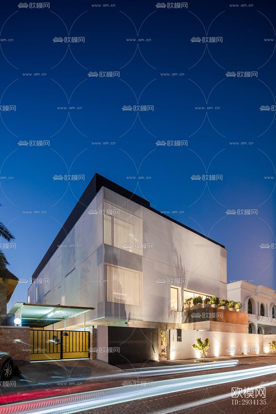 现代别墅效果图下载（渲染图19）