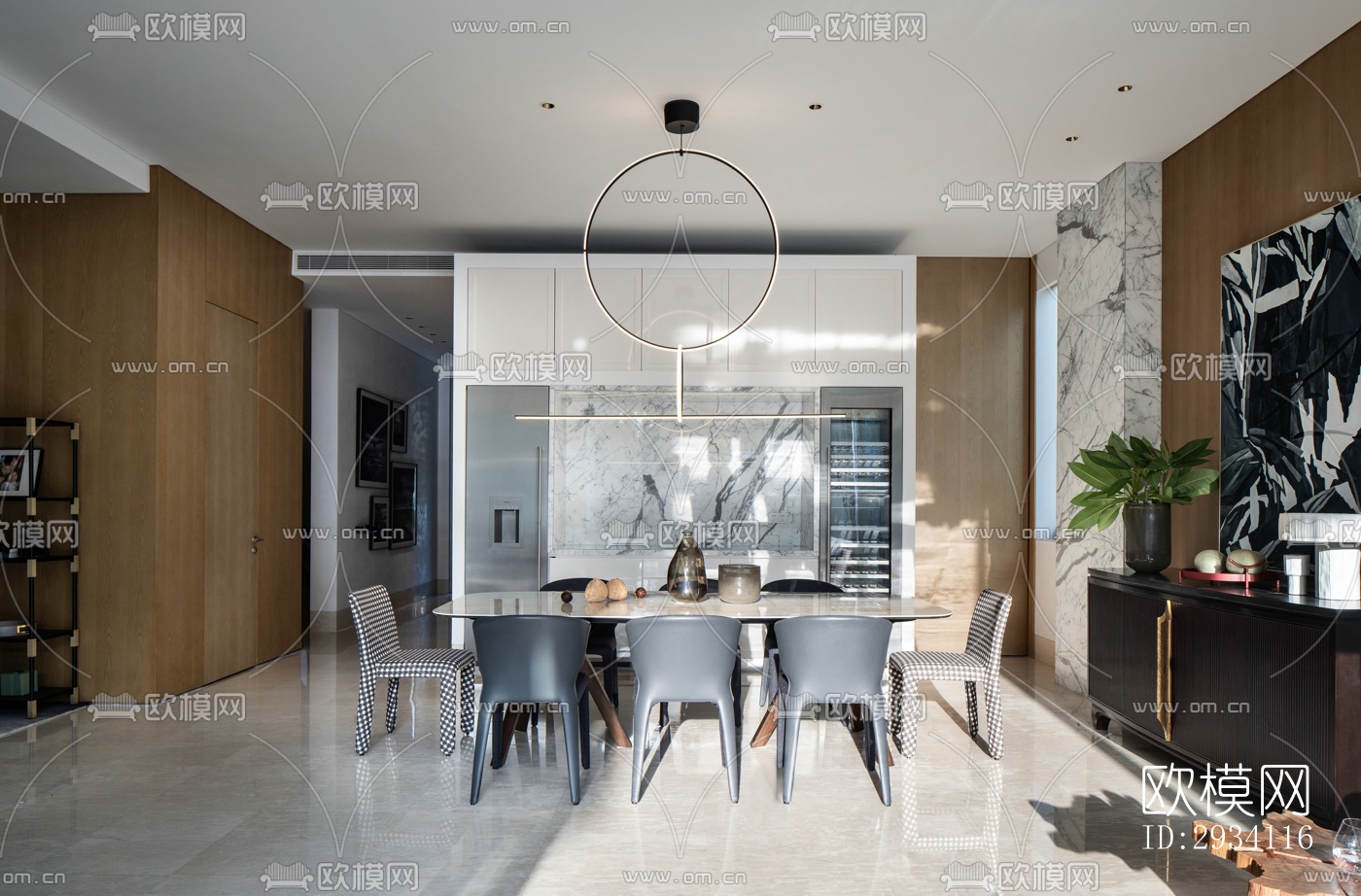 现代别墅效果图下载（渲染图13）