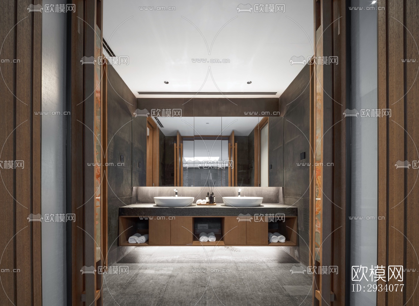 现代别墅效果图下载（渲染图3）