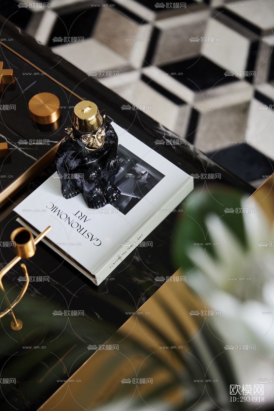 现代平层效果图下载（渲染图5）