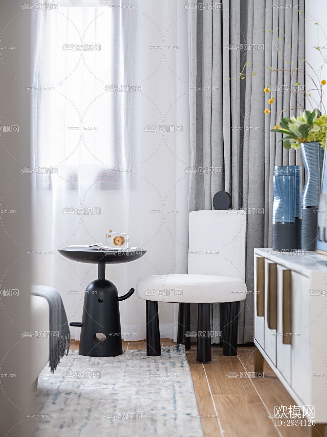 现代别墅效果图下载（渲染图8）