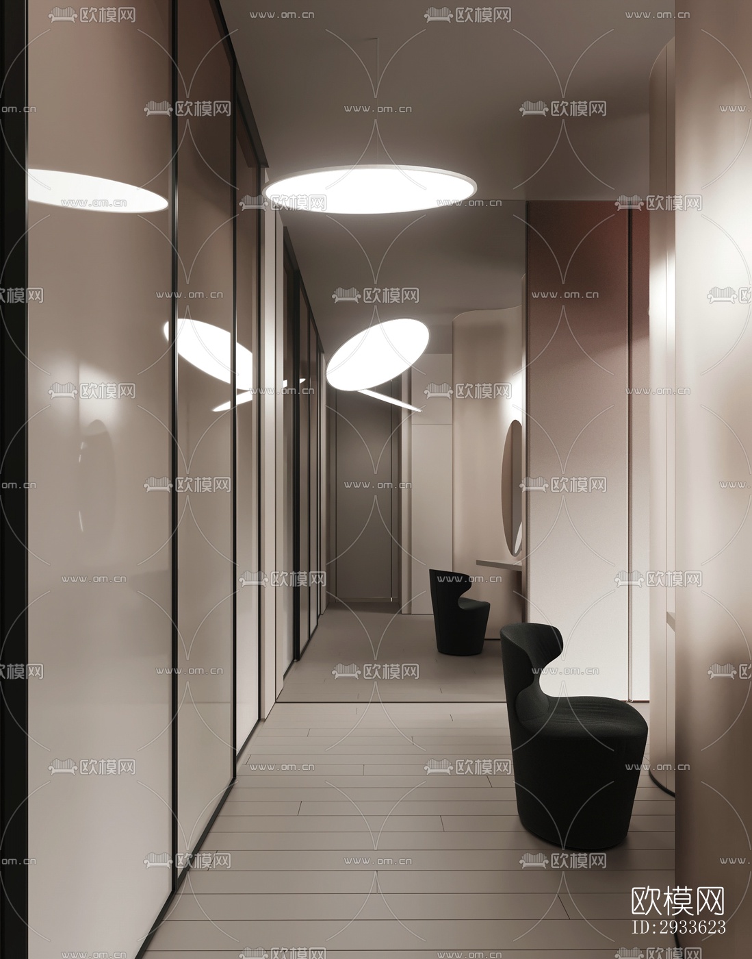 北欧公寓效果图下载（渲染图4）