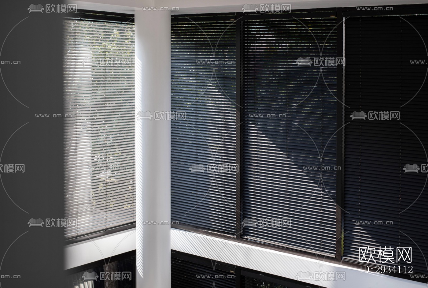 现代别墅效果图下载（渲染图7）