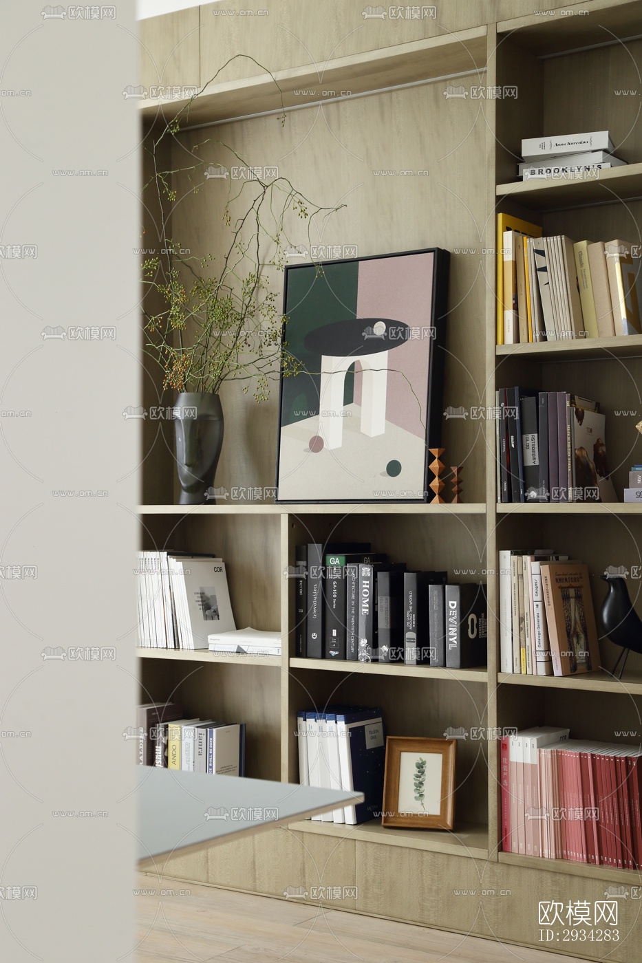 现代复式效果图下载（渲染图20）