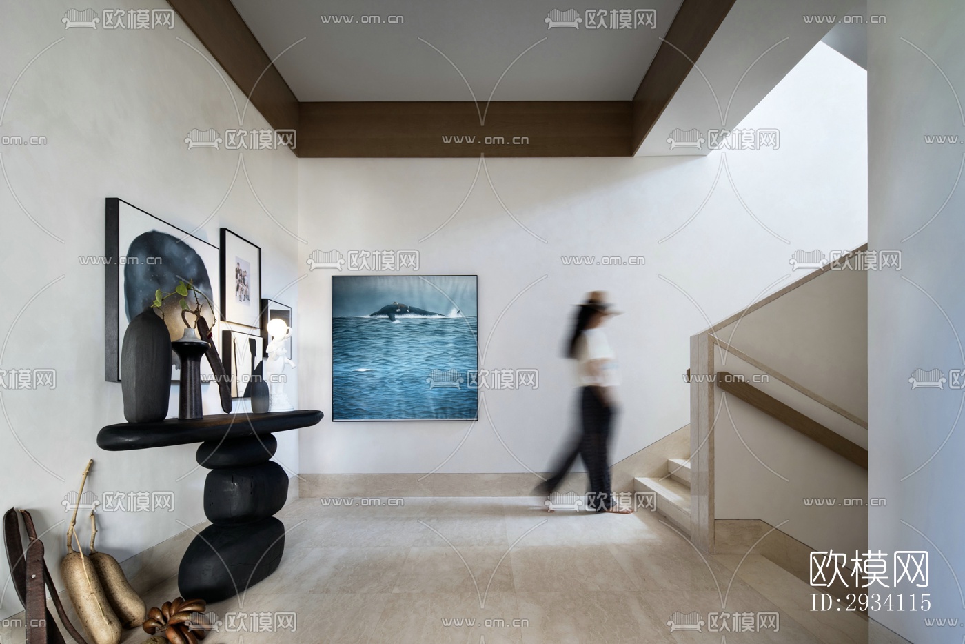 现代别墅效果图下载（渲染图7）