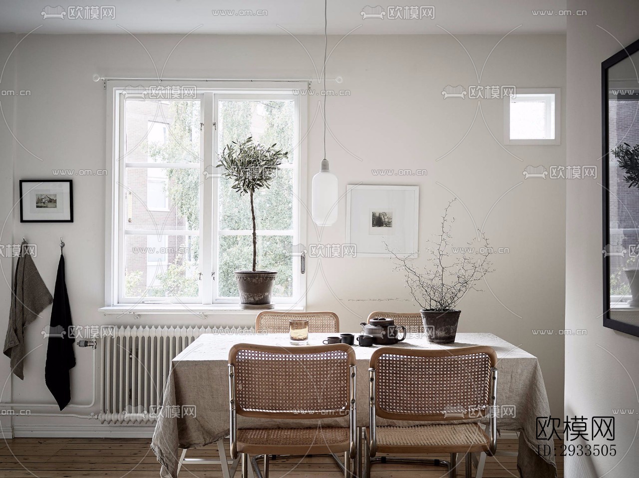 北欧公寓效果图下载（渲染图14）