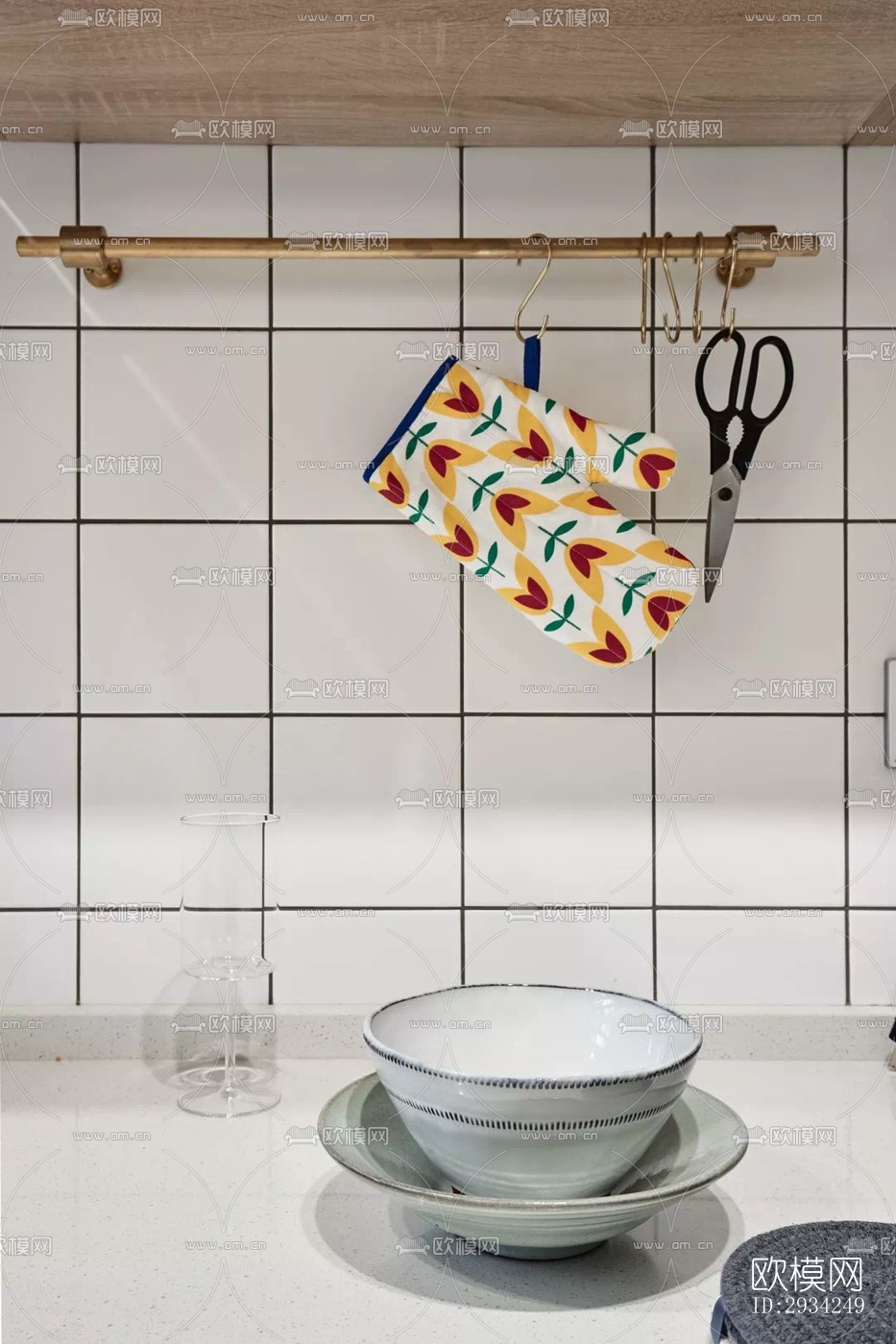 现代复式效果图下载（渲染图7）