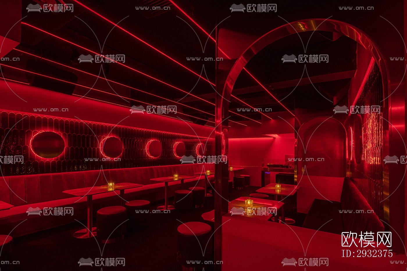 现代酒吧效果图下载（渲染图12）